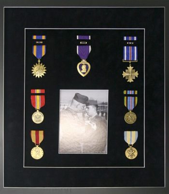 Medals and photo